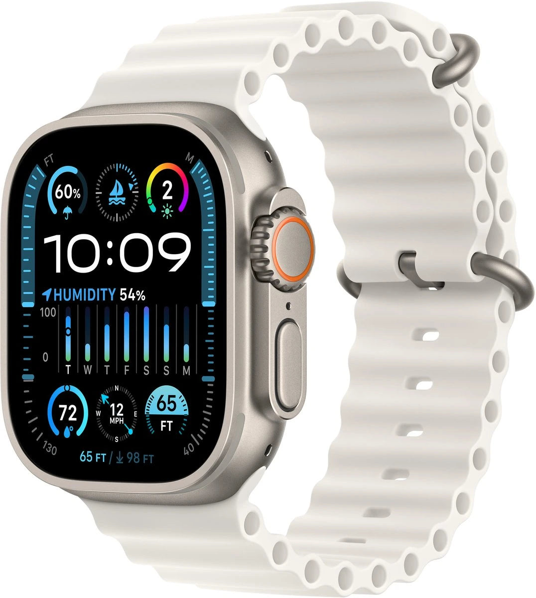 Apple Watch Ultra 2 – tytan naturalny, zdjęcie 2